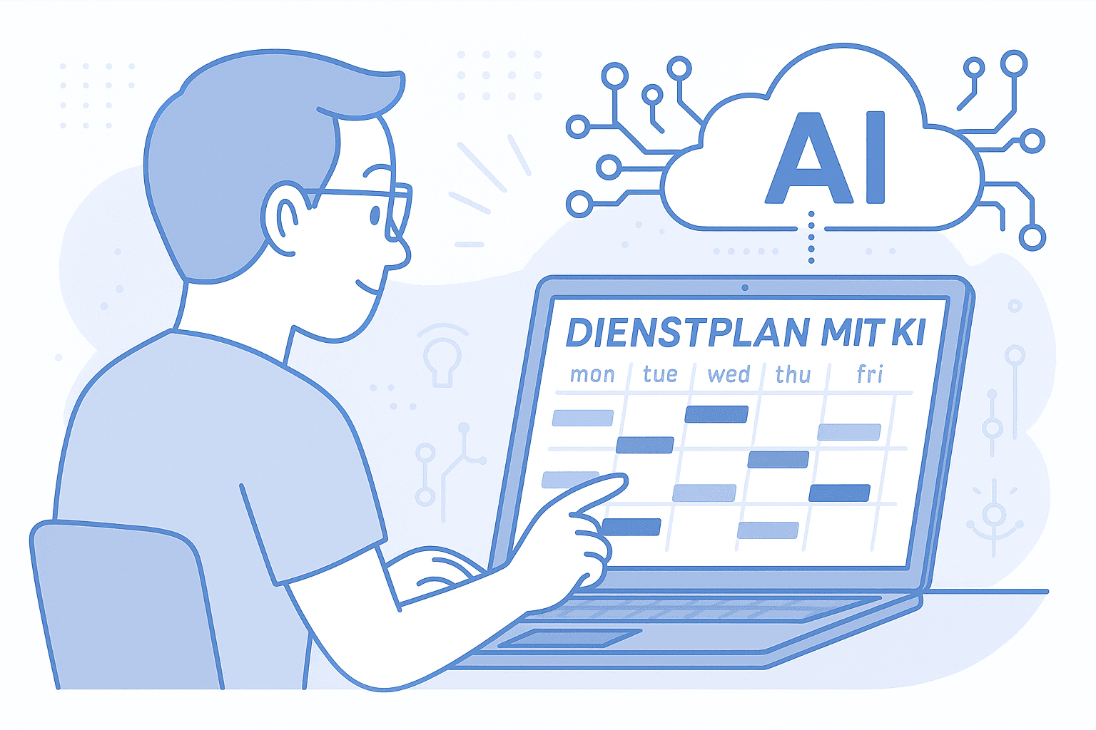 Dienstplan mit KI erstellen: KI Dienstplanung für Arztpraxen 2024