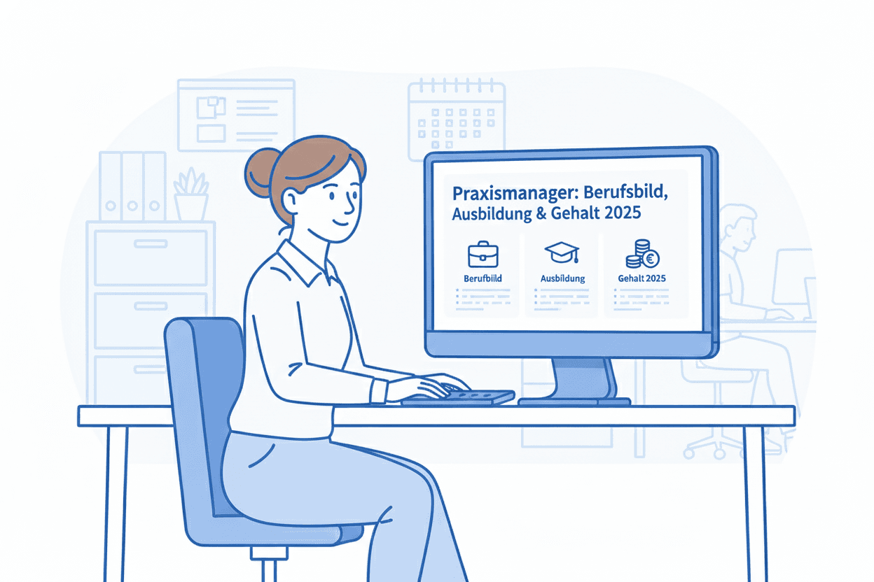 Praxismanager: Gehalt, Aufgaben & Weiterbildung