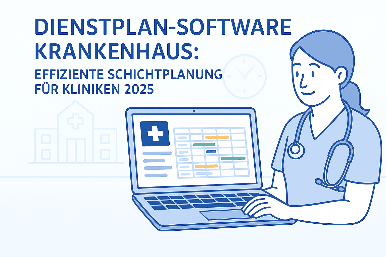 Dienstplan Software Krankenhaus: Effiziente Schichtplanung für Kliniken 2025